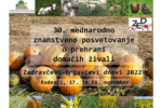 30. mednarodno znanstveno posvetovanje o prehrani domačih živali, ZED 2022, Radenci, 17. in 18. november